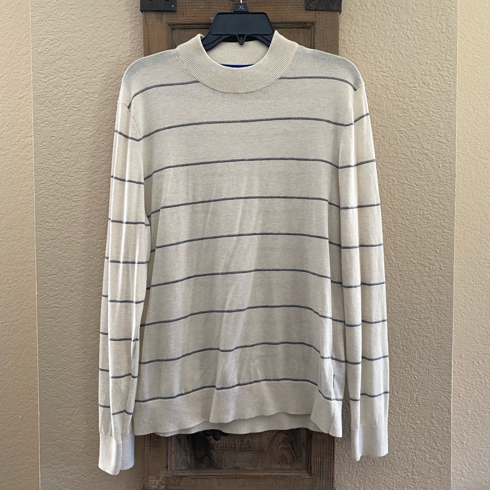 Ted Baker Cream Sweater Size 4 Large